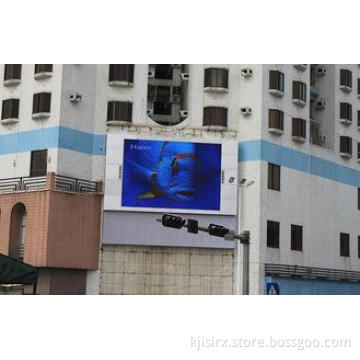 Lightweight P10 Outdoor Advertising Curved LED Screen Real